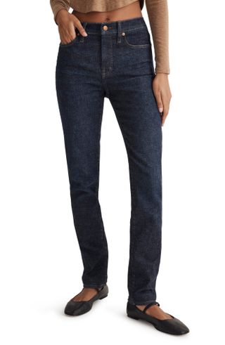 Madewell + Mid Rise Stovepipe Jeans