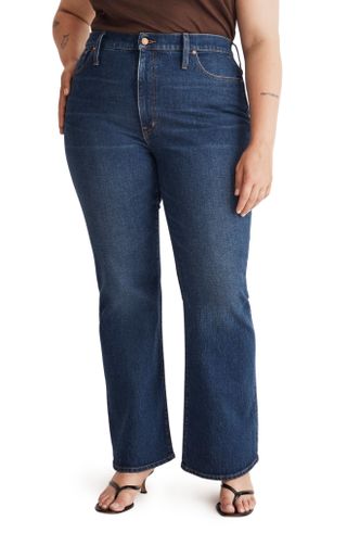 Madewell + The Perfect Vintage High Waist Crop Flare Jeans
