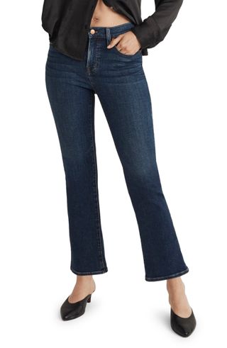 Madewell + Kickout Crop Jeans