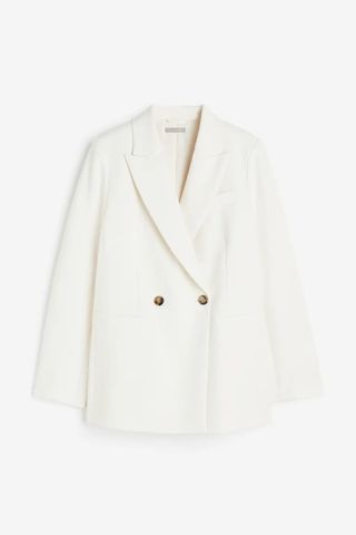 H&M + Oversized Double-Breasted Blazer