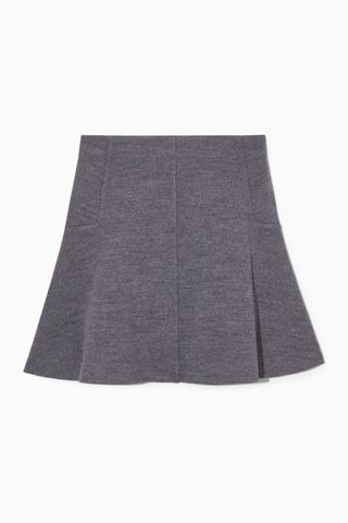 COS + Pleated Mini Skirt