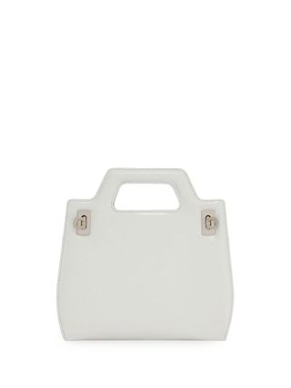 Ferragamo + Top-Handle Leather Mini Bag