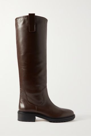 Aeyde + Henry Leather Knee Boots
