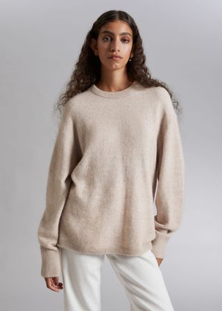 & Other Stories + Relaxed Alpaca Knit Jumper