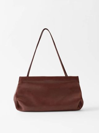 The Row + Abby Leather Shoulder Bag