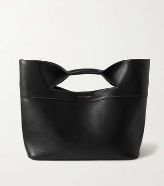 Alexander Mcqueen + The Bow Leather Tote
