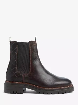 Barbour + Evie Leather Chelsea Boots