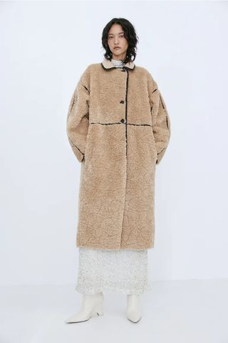 H&M + Teddy Coat