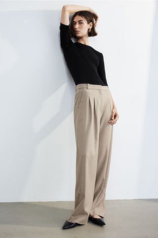 H&M + Wide Trousers