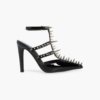 Jeffrey Campbell + Step Back Spiked Pointed Toe Pump