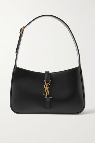 Saint Laurent + Le 5 à 7 Leather Shoulder Bag