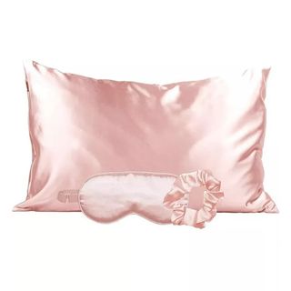 Kitsch + Satin Sleep 3-Pc. Gift Set With Pillowcase, Eye Mask & Scrunchie