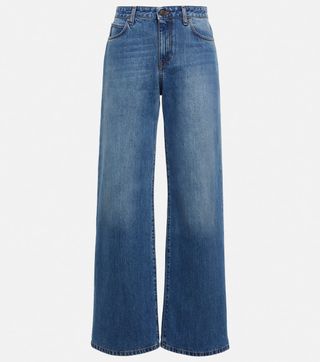 The Row + Goldin Mid-Rise Jeans