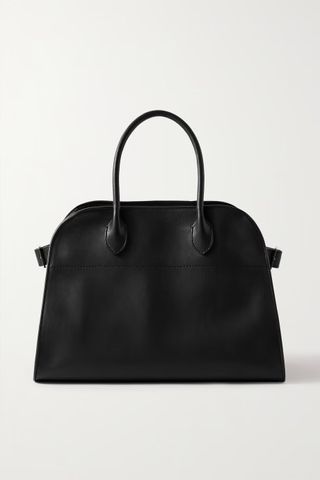 The Row + Margaux 12 Buckled Leather Tote