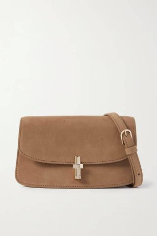 The Row + Sofia Mini Nubuck Shoulder Bag