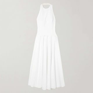 Alaïa + Halterneck Maxi Dress