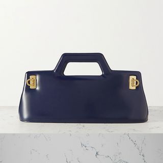 Ferragamo + Wanda Leather Shoulder Bag