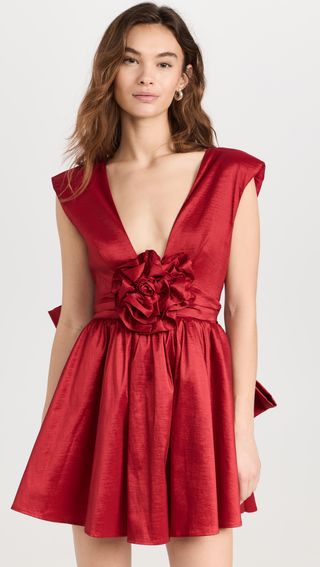 For Love & Lemons + Rose Mini Dress