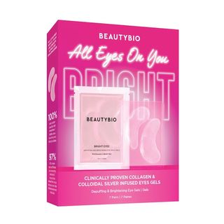 BeautyBio + All Eyes On You Bright Eyes Collagen + Colloidal Silver Infused Eye Patches