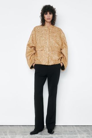 Zara + Sequin Jacket