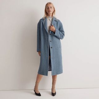Madewell + The Alonzo Coat in Bouclé
