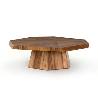 West Elm + Natural Geometric Coffee Table