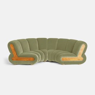 Soho Home + Noelle Sectional Curved Sofa
