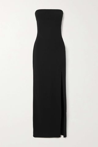 Solace London + Zora Strapless Stretch-Crepe Maxi Dress