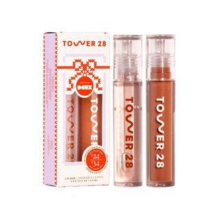 Tower 28 Beauty + Lip Drip Cookie Butter Lip Gloss Set