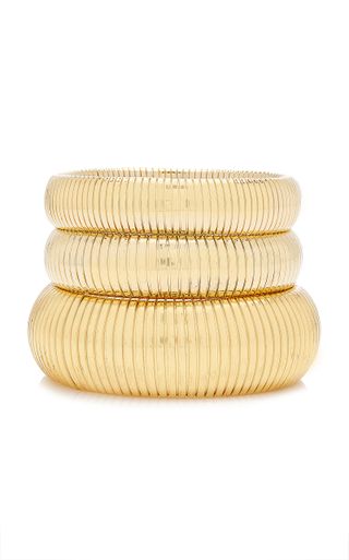 Ben-Amun + Cobra 24k Gold-Plated Bracelet Set