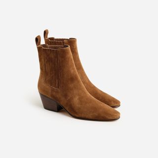 J.Crew + Piper Ankle Boots in Suede