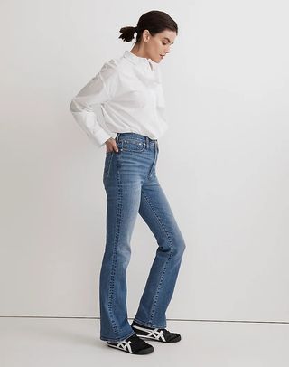 Madewell + Skinny Flare Jeans