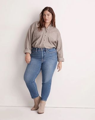 Madewell + Plus Curvy Stovepipe Jeans