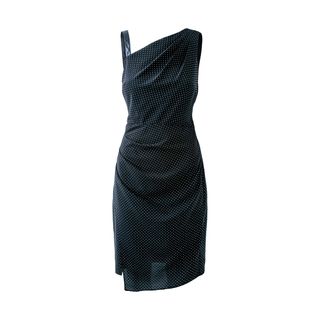 DKNY + Sleeveless Mix Media Studded Dress