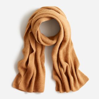 J.Crew + Ribbed Scarf in Supersoft Yarn
