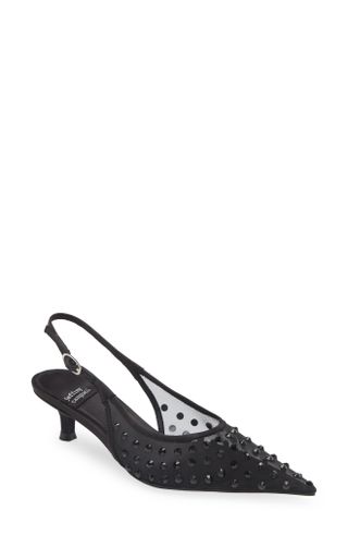 Jeffrey Campbell + Persona Pointed Toe Slingback Pump