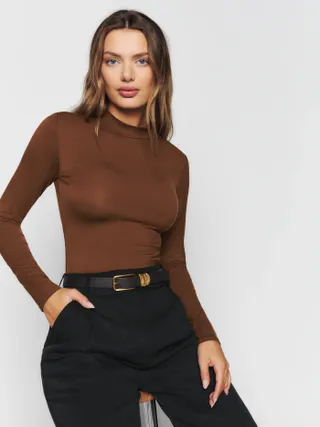 The Reformation + Bailey Knit Top