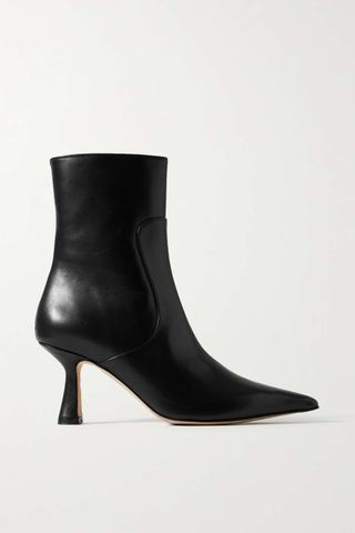 Aeyde + Zuri Leather Ankle Boots