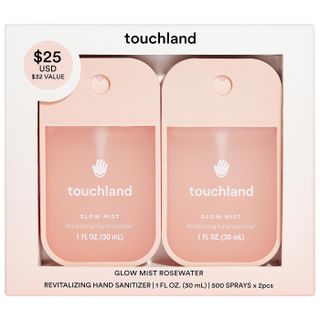 Touchland + Glow Mist Revitalizing Hand Sanitizer Duo Set