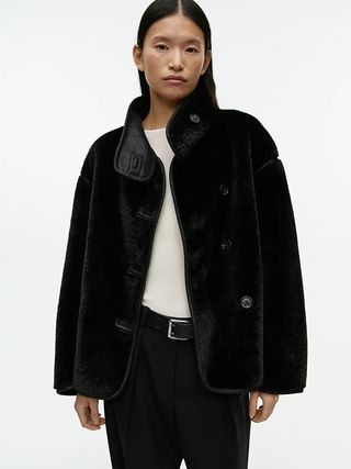 Arket + Faux Fur Jacket