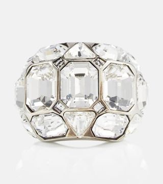 Alexander McQueen + Cosmic Swarovski Crystal Ring