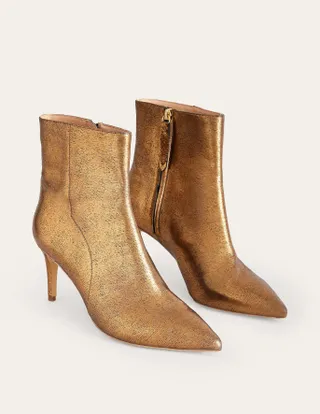 Boden + Pointed-Toe Ankle Boots