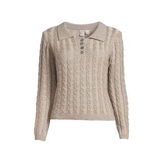 Love by Design + Lightweight Polo Sweater