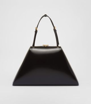 Prada + Medium Brushed Leather Handbag