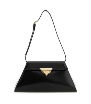 Prada + Logo Triangle Medium Handbag
