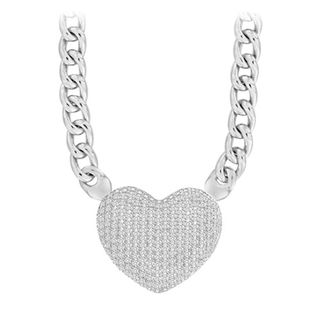 Fred Meyer Jewelers + 1/2 Ct. Diamond Necklace in Sterling Silver