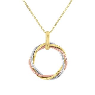 Fred Meyer Jewelers + Twisted Circle Pendant