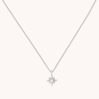 Astrid & Miyu + Twilight Star Pendant Necklace in Silver