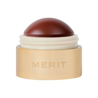 Merit + Flush Balm Cream Blush in Soft Burgundt