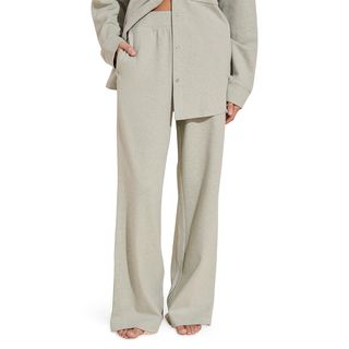 Eberjey + Luxe Stretch Cotton Wide Leg Sweatpants